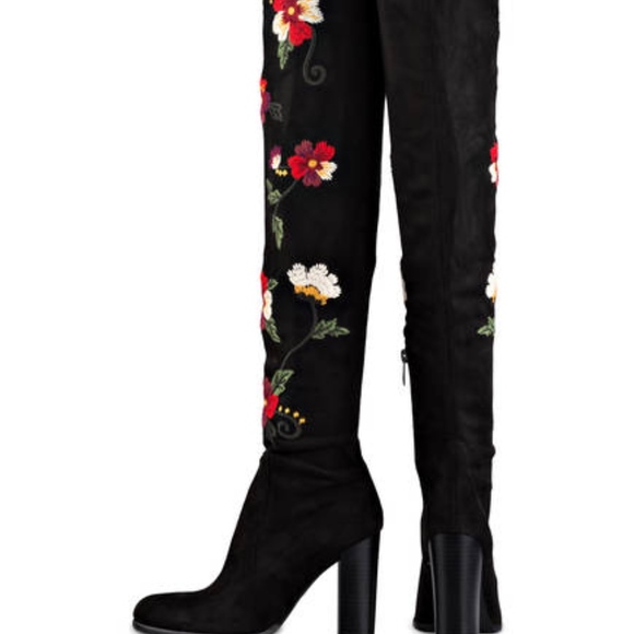 Sam Edelman Vena Floral Embroidered Floral Boot - Picture 3 of 7
